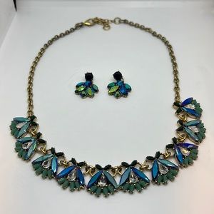 JCrew earring and necklace set